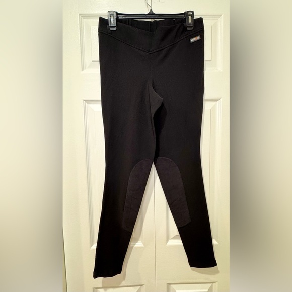 🐎 Kerrits Black Equestrian Riding Tights. Size XL. EUC - Picture 1 of 13
